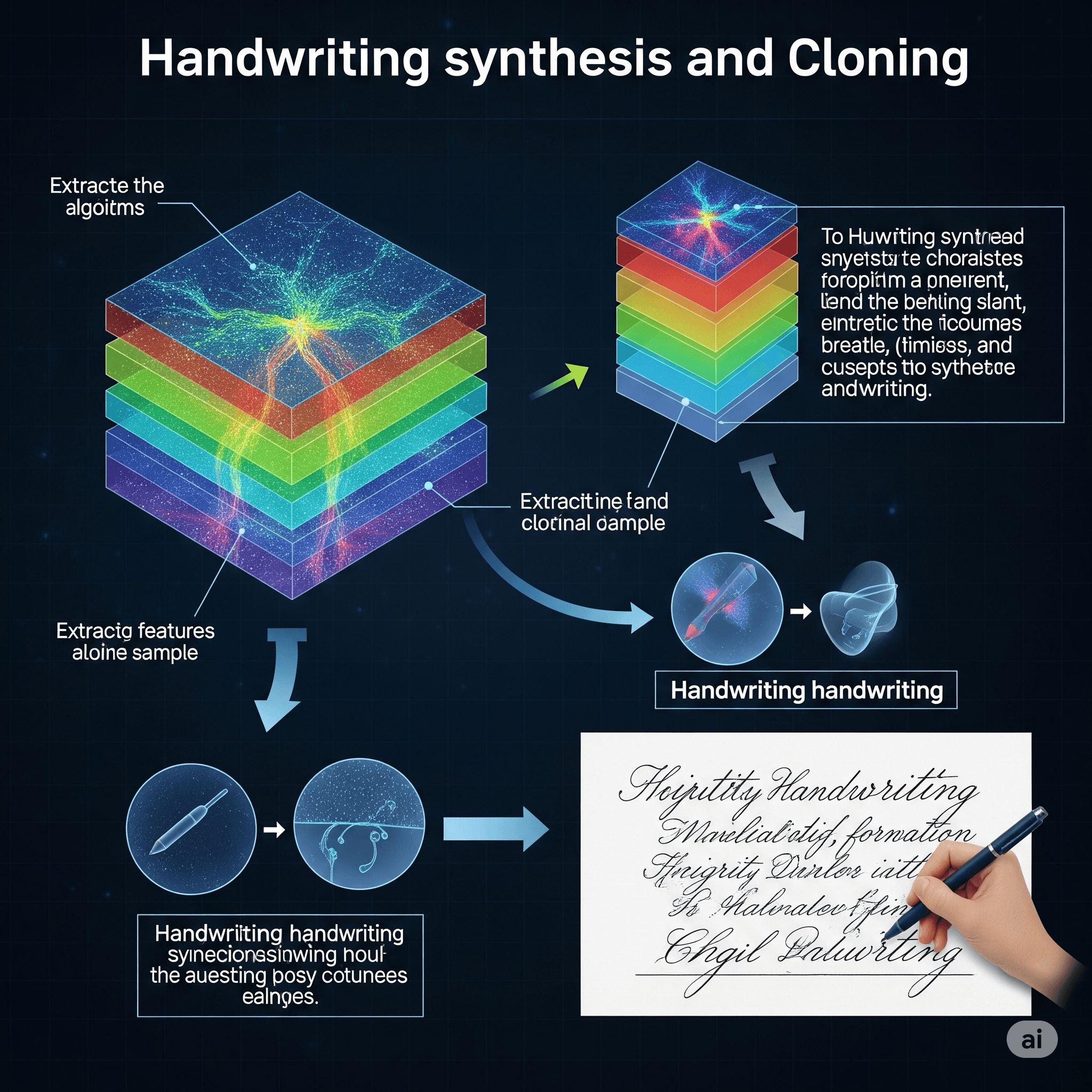 Handwriting Synthesis and Cloning